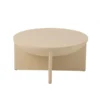 Stolik kawowy MAARK 90 cm drewno mango*J-Line New