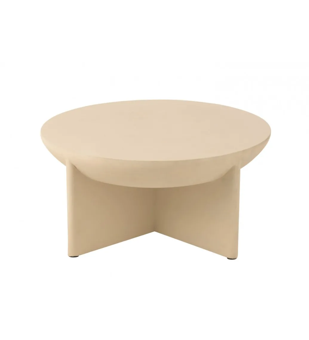 Stolik kawowy MAARK 90 cm drewno mango*J-Line New