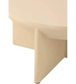 Stolik kawowy MAARK 90 cm drewno mango*J-Line New