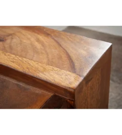 Stolik kawowy Markant 100 cm drewno Sheesham*Invicta Interior