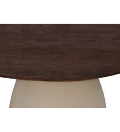 Stolik kawowy MARONI 50 cm drewno mango brąz*LF-Design New