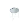 Stolik kawowy Marrakech srebrny*Invicta Interior Outlet