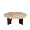Stolik kawowy MATHILDE 90 cm w optyce marmuru*J-Line Sale