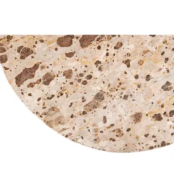 Stolik kawowy MATHILDE 90 cm w optyce marmuru*J-Line Sale