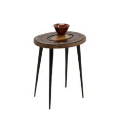 Stolik kawowy MEDIVELIA 45 cm drewno mango*KARE Discount
