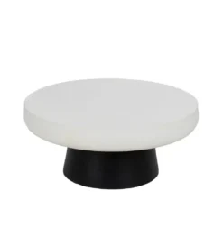 Stolik kawowy MESNAMOTI 91 cm czarnobiały*Zona-Design Sale
