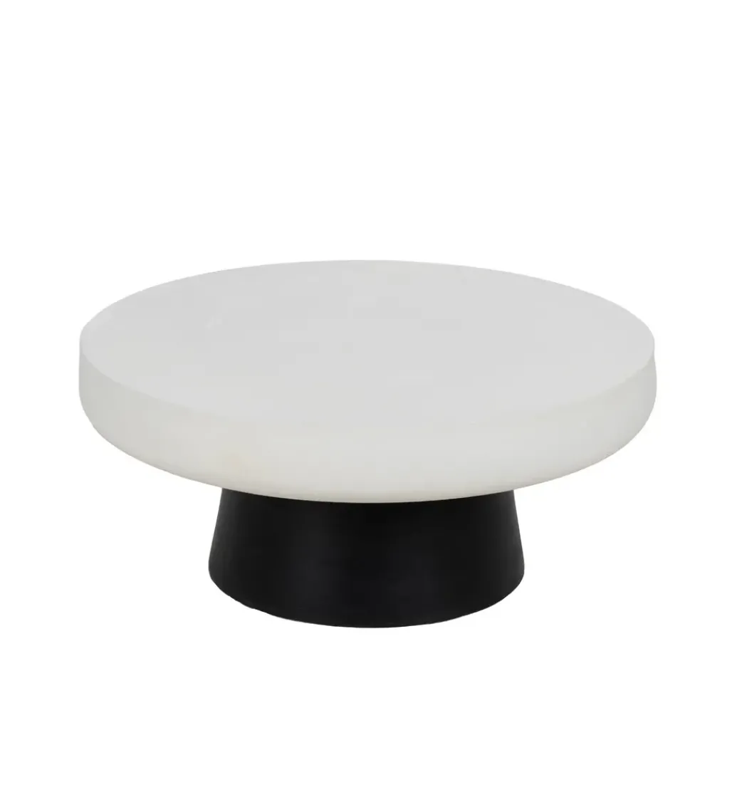 Stolik kawowy MESNAMOTI 91 cm czarnobiały*Zona-Design Sale