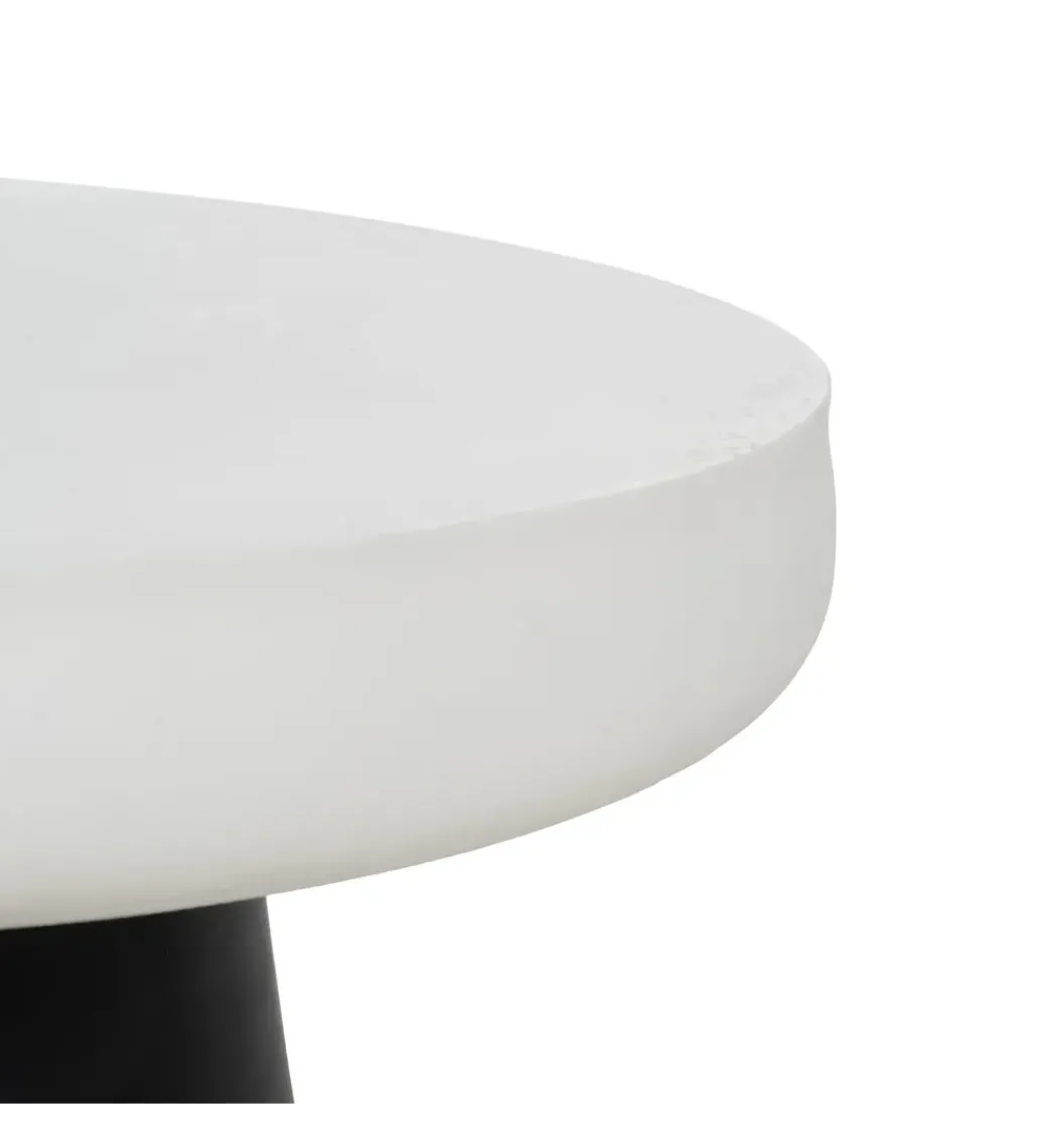 Stolik kawowy MESNAMOTI 91 cm czarnobiały*Zona-Design Sale