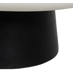 Stolik kawowy MESNAMOTI 91 cm czarnobiały*Zona-Design Sale