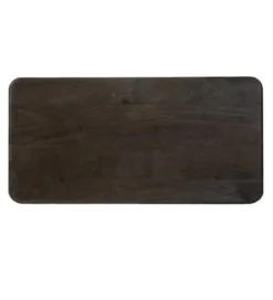 Stolik kawowy MEZNATRE 120 cm drewno mango brązowe*DENZO