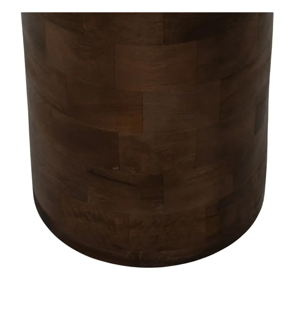 Stolik kawowy MIRIN 50 cm drewno mango brązowy*Zona-Design Best