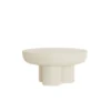Stolik kawowy MIZUHO 70 cm kremowy*L&L Hot