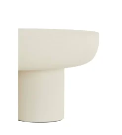 Stolik kawowy MIZUHO 70 cm kremowy*L&L Hot
