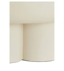 Stolik kawowy MIZUHO 70 cm kremowy*L&L Hot