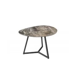 Stolik kawowy MONTREAL Marvelous 70 cm ceramika w optyce marmuru*Invicta Interior Outlet