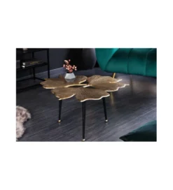 Stolik kawowy Morella 75 cm złoty*Invicta Interior Discount