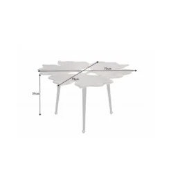 Stolik kawowy Morella 75 cm złoty*Invicta Interior Discount