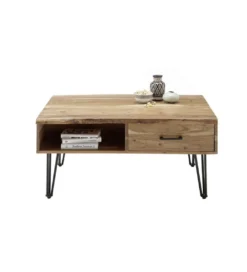 Stolik kawowy MUSTIQUE 110 cm akacja*MCA Outlet