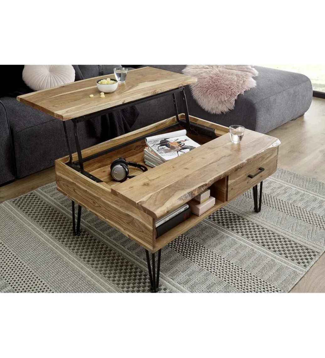 Stolik kawowy MUSTIQUE 110 cm akacja*MCA Outlet