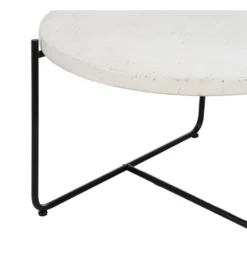 Stolik kawowy NATEK 68 cm beżowy*Zona-Design Clearance