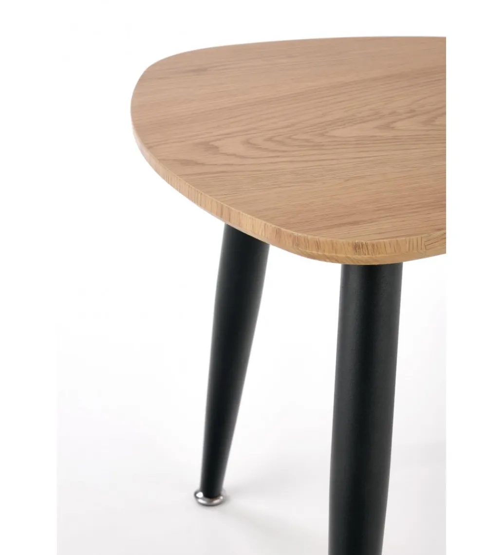 Stolik kawowy NICEA set 2 w optyce dąb złoty*Halmar Outlet