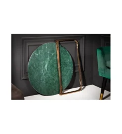 Stolik kawowy Noble zielony marmur*Invicta Interior New