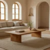 Stolik kawowy NOSMAT 150 cm drewno akacja*Zona-Design Online