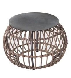 Stolik kawowy ogrodowy ARIKI 50 cm naturalny*Zona-Design