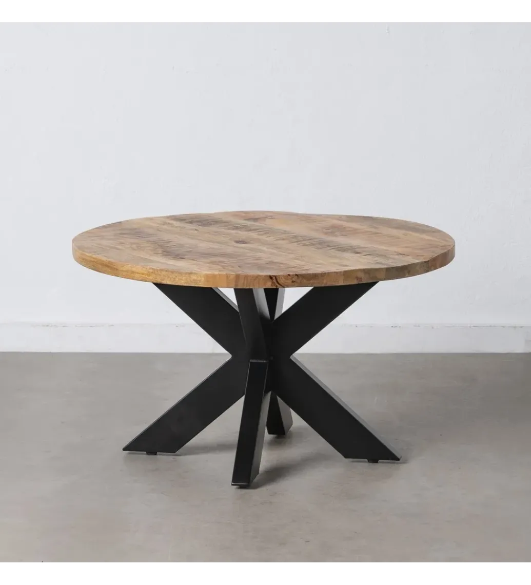 Stolik kawowy OLISA 80 cm drewno mango*Zona-Design Hot