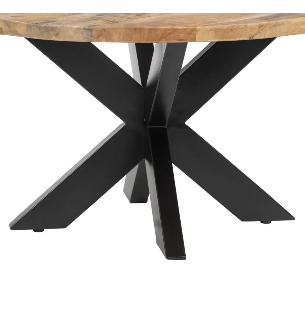 Stolik kawowy OLISA 80 cm drewno mango*Zona-Design Hot