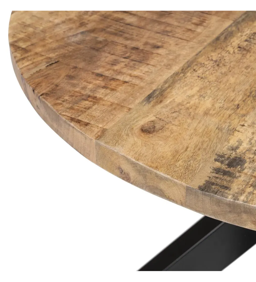 Stolik kawowy OLISA 80 cm drewno mango*Zona-Design Hot
