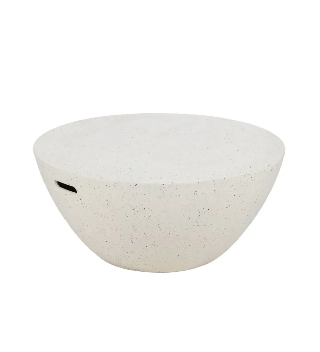 Stolik kawowy OPOKI 90 cm magnez biały*Zona-Design Hot