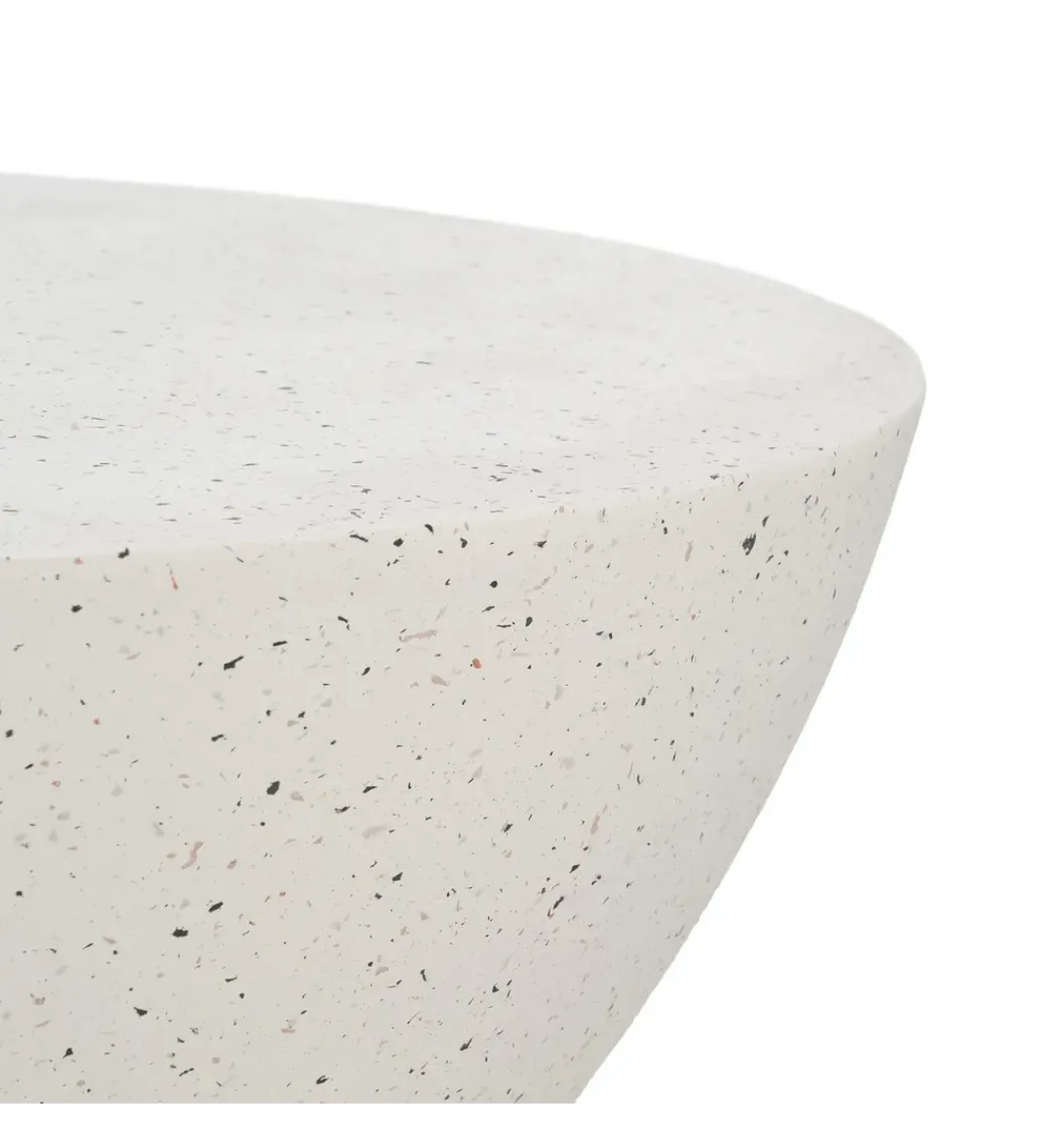 Stolik kawowy OPOKI 90 cm magnez biały*Zona-Design Hot