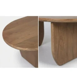 Stolik kawowy ORGANIC 120 cm drewno mango*Invicta Interior - przedsprzedaż Sale
