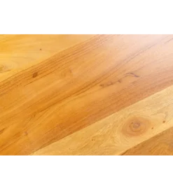 Stolik kawowy ORGANIC LIVING 90 cm drewno akacja miodowe*Invicta Interior Outlet
