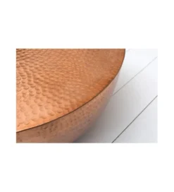 Stolik kawowy Orient 60 cm miedziany*Invicta Interior Hot