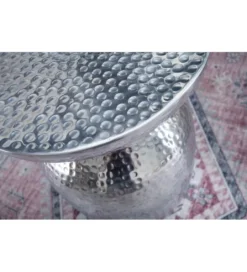 Stolik Kawowy Orient 36 Cm W Kolorze srebrnym*Invicta Interior Discount