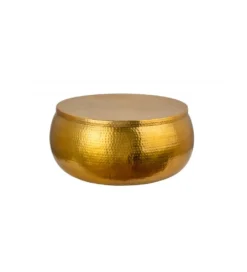 Stolik Kawowy Orient 70 Cm Złoty*Invicta Interior Clearance