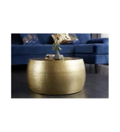 Stolik kawowy Orient II 60 cm złoty*Invicta Interior Sale