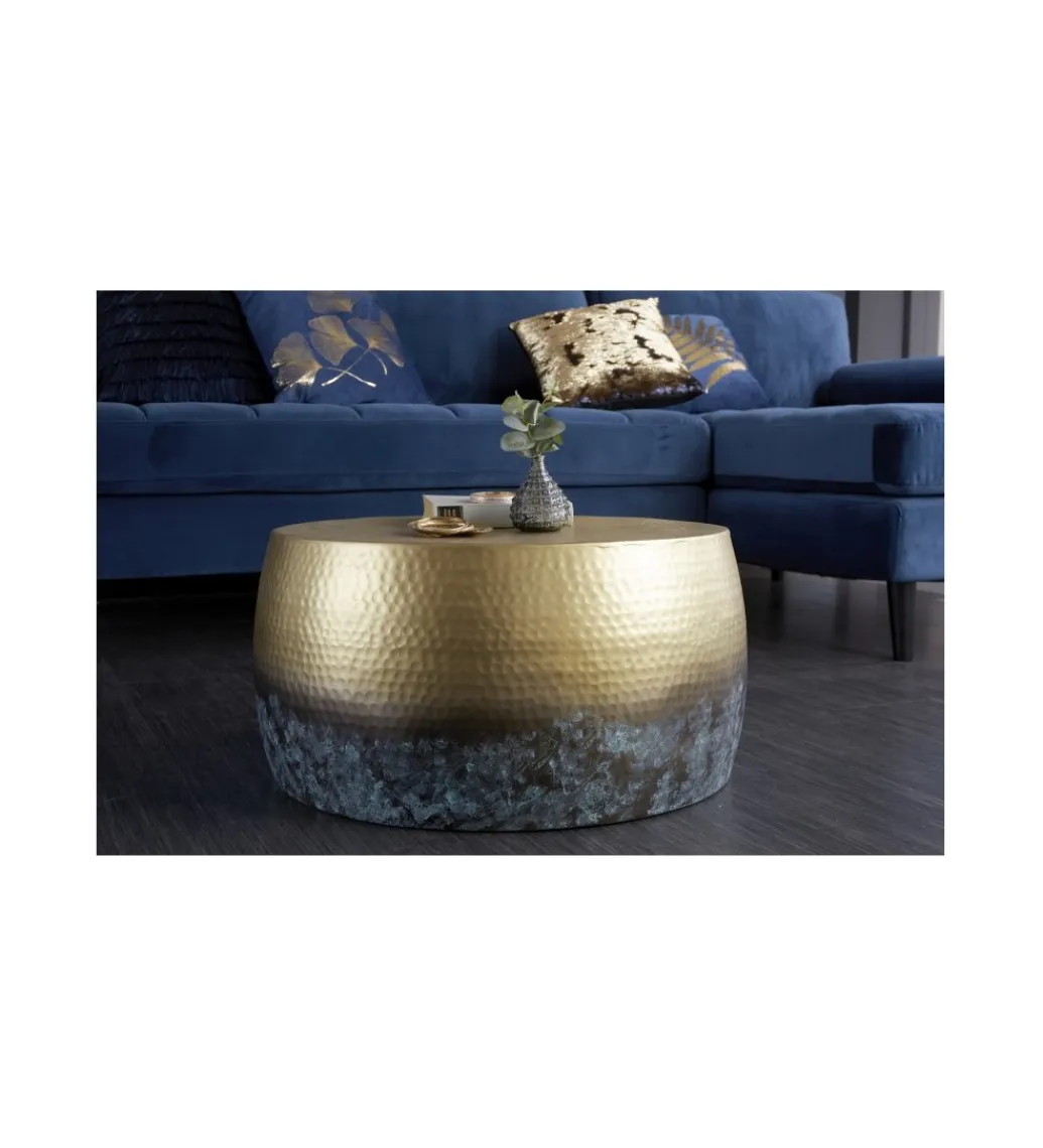 Stolik kawowy Orient III 60 cm złoty*Invicta Interior Best