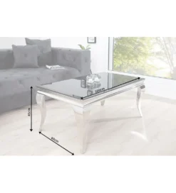 Stolik kawowy OXANA Modern Barock 100cm*Invicta Interior Best