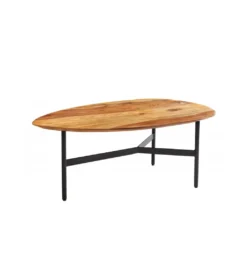 Stolik kawowy PARMIO 85 cm drewno sheesham*Invicta Interior Online