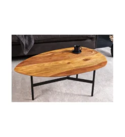 Stolik kawowy PARMIO 85 cm drewno sheesham*Invicta Interior Online