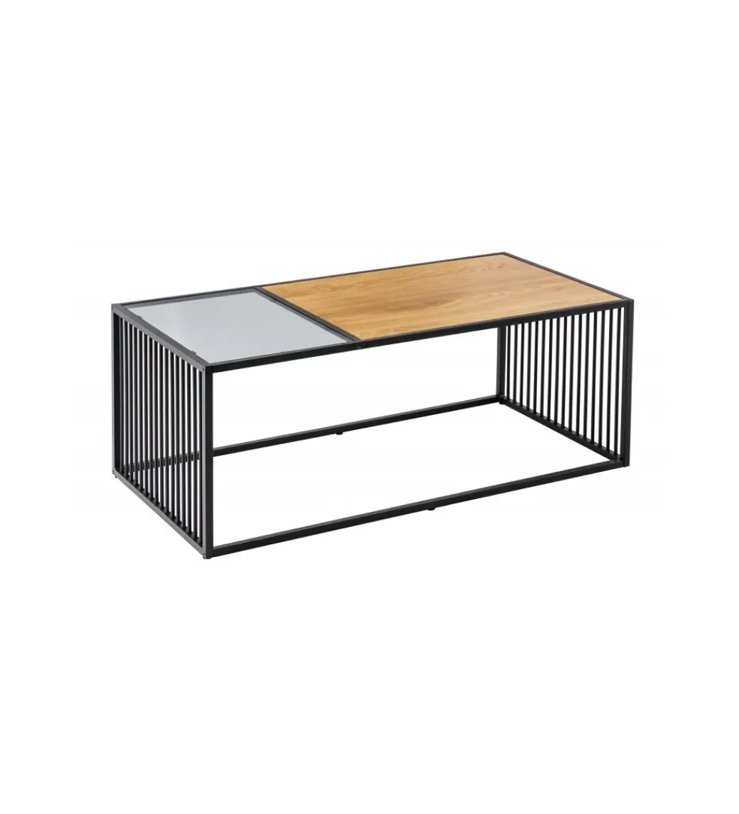 Stolik kawowy PASCAL 100 cm w optyce dąb dziki*Invicta Interior Hot