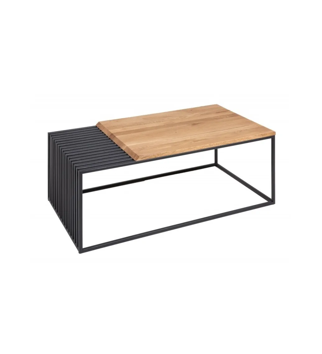 Stolik kawowy PASCAL dąb 100 cm*Invicta Interior Outlet