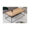 Stolik kawowy PASCAL dąb 110 cm*Invicta Interior Discount