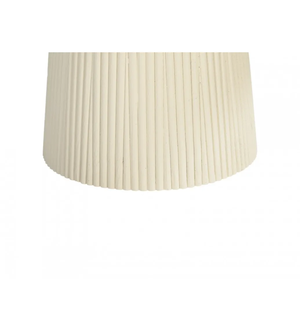 Stolik kawowy PATO 80 cm drewno mango biała*LF-Design Outlet