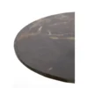 Stolik kawowy PAZO 61 cm czarny efekt marmuru*L&L