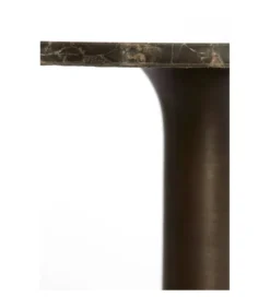 Stolik kawowy PAZO 61 cm czarny efekt marmuru*L&L