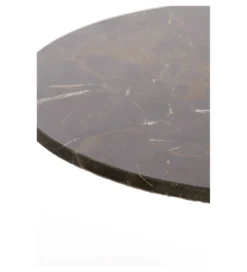 Stolik kawowy PAZO 61 cm czarny efekt marmuru*L&L